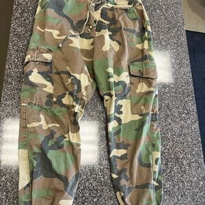 NSF Camouflage Patterned Pants